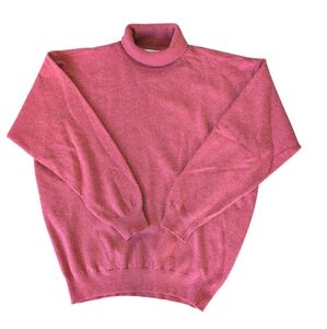 United Colors Of Benetton, Pure Wool Turtleneck Sweater, Women's Medium, Vintage